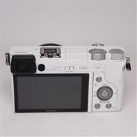 Used Sony a6000 Mirrorless Camera Body Silver
