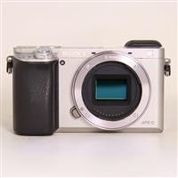 Used Sony a6000 Mirrorless Camera Body Silver