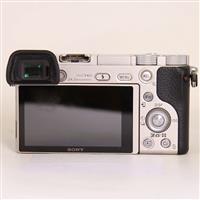 Used Sony a6000 Mirrorless Camera Body Silver