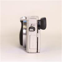 Used Sony a6000 Mirrorless Camera Body Silver