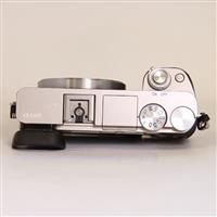 Used Sony a6000 Mirrorless Camera Body Silver