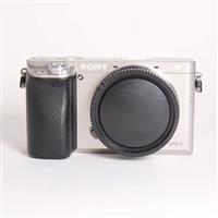 Used Sony a6000 Mirrorless Camera Body Silver