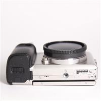 Used Sony a6000 Mirrorless Camera Body Silver