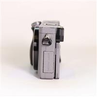 Used Sony a6000 Mirrorless Camera Body Silver