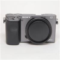 Used Sony a6000 Mirrorless Camera Body Silver