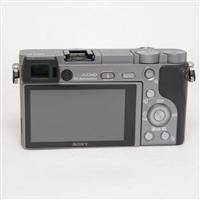 Used Sony a6000 Mirrorless Camera Body Silver