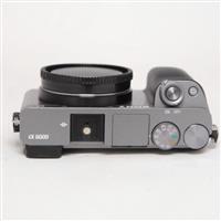 Used Sony a6000 Mirrorless Camera Body Silver