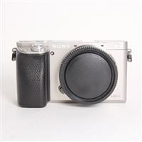 Used Sony a6000 Mirrorless Camera Body Silver