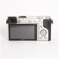 Used Sony a6000 Mirrorless Camera Body Silver
