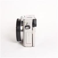 Used Sony a6000 Mirrorless Camera Body Silver