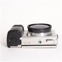 Used Sony a6000 Mirrorless Camera Body Silver