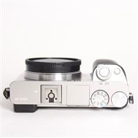 Used Sony a6000 Mirrorless Camera Body Silver