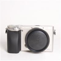 Used Sony a6000 Mirrorless Camera Body Silver