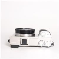 Used Sony a6000 Mirrorless Camera Body Silver