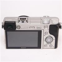 Used Sony a6000 Mirrorless Camera Body Silver