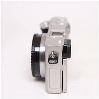 Used Sony a6000 Mirrorless Camera Body Silver