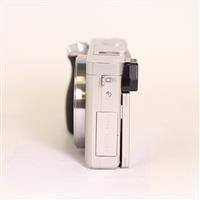 Used Sony a6000 Mirrorless Camera Body Silver