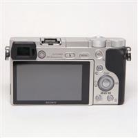 Used Sony a6000 Mirrorless Camera Body Silver