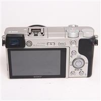 Used Sony a6000 Mirrorless Camera Body Silver