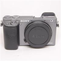 Used Sony a6000 Mirrorless Camera Body Silver