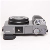 Used Sony a6000 Mirrorless Camera Body Silver