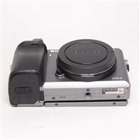 Used Sony a6000 Mirrorless Camera Body Silver