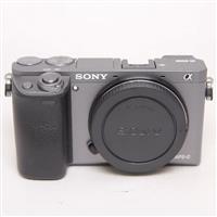 Used Sony a6000 Mirrorless Camera Body Silver