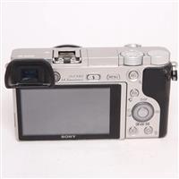 Used Sony a6000 Mirrorless Camera Body Silver