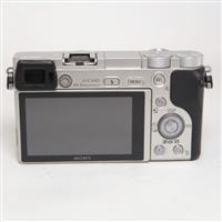 Used Sony a6000 Mirrorless Camera Body Silver