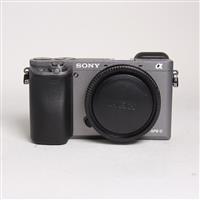 Used Sony a6000 Mirrorless Camera Body Silver