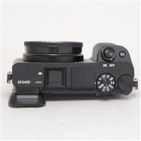 Used Sony a6400 Mirrorless Camera Body Black