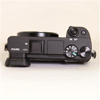 Used Sony a6400 Mirrorless Camera Body Black