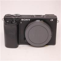 Used Sony a6400 Mirrorless Camera Body Black