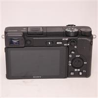 Used Sony a6400 Mirrorless Camera Body Black
