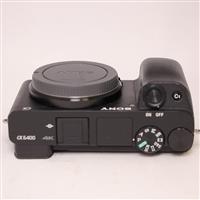Used Sony a6400 Mirrorless Camera Body Black