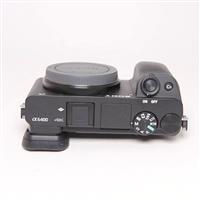 Used Sony a6400 Mirrorless Camera Body Black
