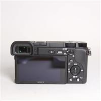 Used Sony a6400 Mirrorless Camera Body Black