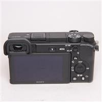 Used Sony a6400 Mirrorless Camera Body Black