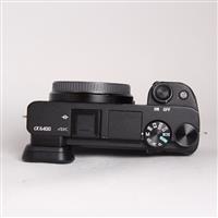 Used Sony a6400 Mirrorless Camera Body Black