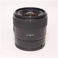 Used Sony E 11mm f1.8 E-mount Lens