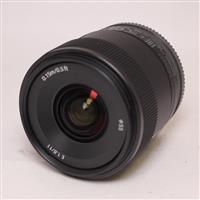 Used Sony E 11mm f1.8 E-mount Lens