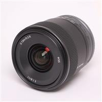 Used Sony E 11mm f1.8 E-mount Lens