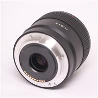 Used Sony E 11mm f1.8 E-mount Lens