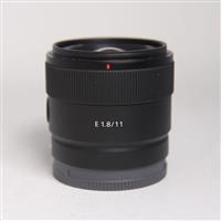 Used Sony E 11mm f1.8 E-mount Lens