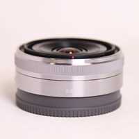 Used Sony E 16mm f/2.8 Wide Angle Pancake Lens