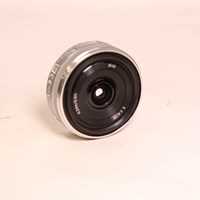 Used Sony E 16mm f/2.8 Wide Angle Pancake Lens