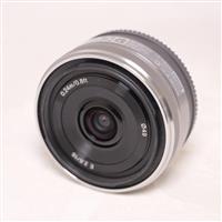 Used Sony E 16mm f/2.8 Wide Angle Pancake Lens