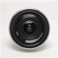 Used Sony E 16mm f/2.8 Wide Angle Pancake Lens