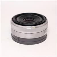 Used Sony E 16mm f/2.8 Wide Angle Pancake Lens