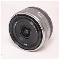 Used Sony E 16mm f/2.8 Wide Angle Pancake Lens